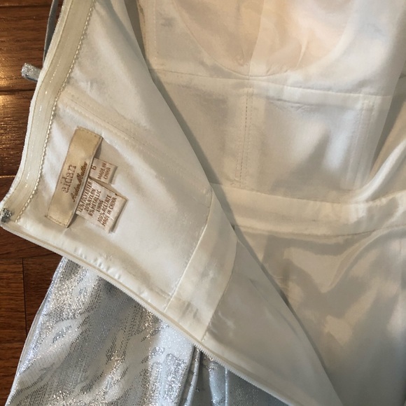 Aiden Mattox cocktail bridal dress with POCKETS! - Picture 4 of 5